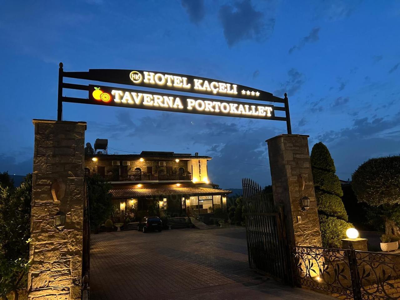Hotel Kaceli Berat Bagian luar foto